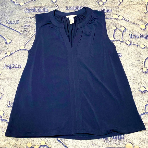 Navy Blue H&M Blouse - Picture 1 of 2